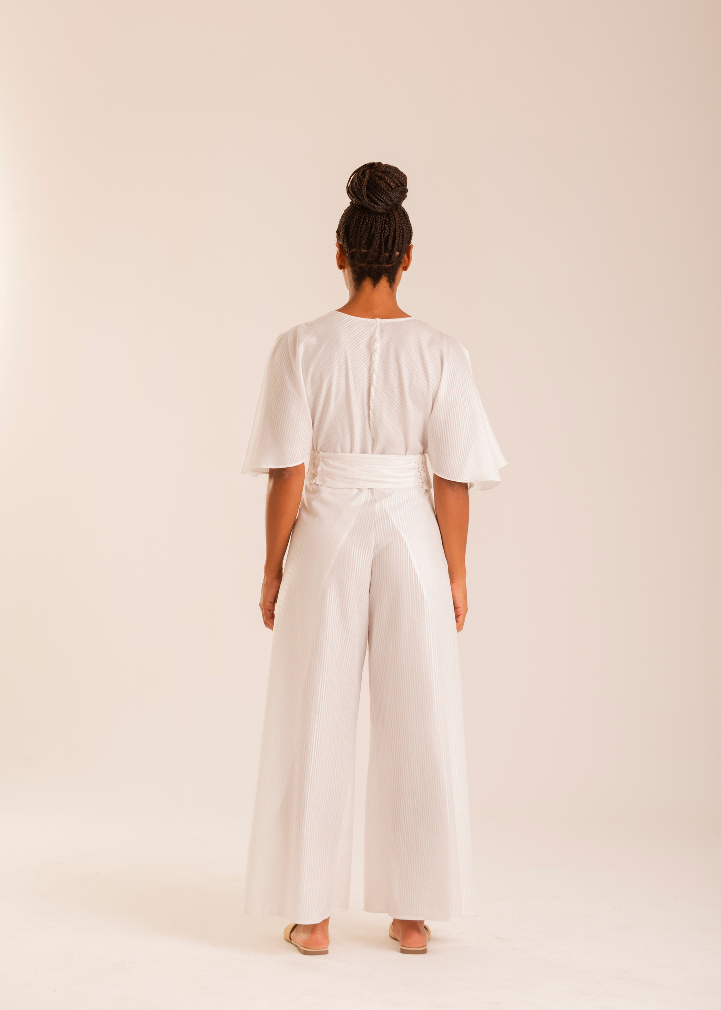 Macacão Branco Longo Paissandu - Sustentável