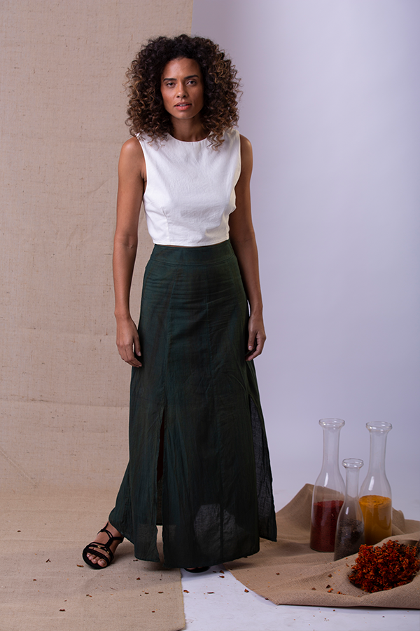 Saia longa Floresta Tapajós - Algodão Orgânico