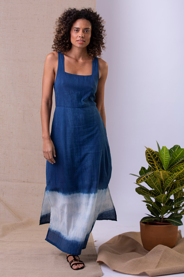 Vestido Rio Tapajós - Algodão Orgânico