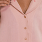 Camisa Rosa manga longa - Linho Orgânico