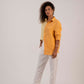 Camisa Agênero  Colorblock Manga Longa – Linho Orgânico